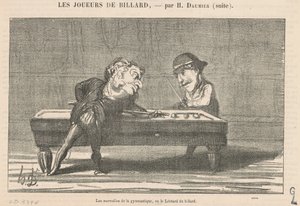 Zázraky gymnastiky... od Honoré Daumier