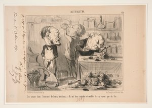 Učenci v od Honoré Daumier