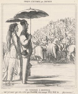 Sklizeň v Argenteuil od Honoré Daumier