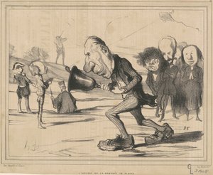 Zpátky do školy od Honoré Daumier