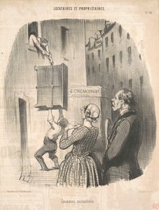 Nájemníci noční sovy od Honoré Daumier
