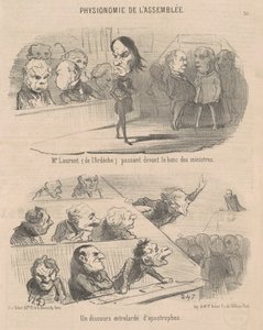 Pan Laurent (z Ardèche) Prochází... od Honoré Daumier