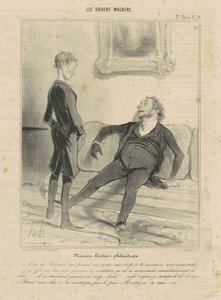 Macaire dědic-filantrop od Honoré Daumier