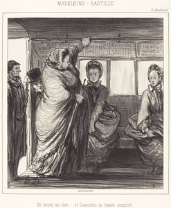 Madeleine-Bastille od Honoré Daumier