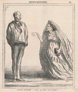 Děkuji ti, můj starý, příliš zchátralý! ... od Honoré Daumier