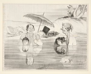 paní Greluche: Oh, Gustave, co? od Honoré Daumier
