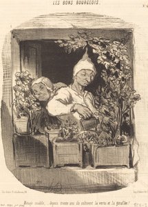 Model domácnosti... od Honoré Daumier