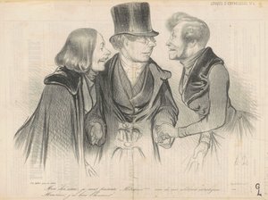 Můj milý příteli, představuji vám pana... od Honoré Daumier