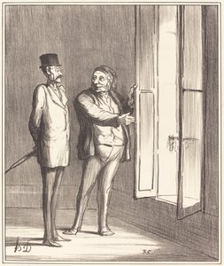 Pane tady bude dobře... od Honoré Daumier