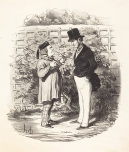 Pane, dvacet let se snažím o spojení... od Honoré Daumier