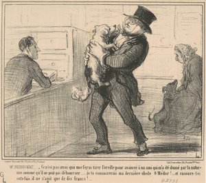 Pane Prudhomme...to nejsem já, kdo se udělá... od Honoré Daumier