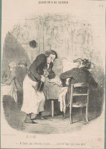 Nevšímejte si toho pane... od Honoré Daumier