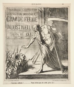 Ani náhodou! moje děti! od Honoré Daumier
