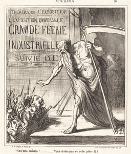 Ne... nejsi z toho pokoje! od Honoré Daumier