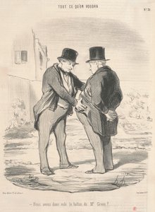 Takže jsme ukradli míč panu Greenovi? od Honoré Daumier