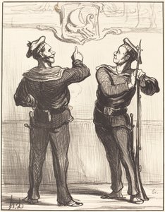 Nikdy by nás nenapadlo... od Honoré Daumier