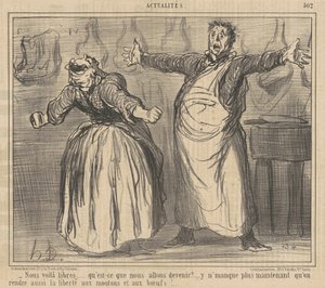 Jsme volní... od Honoré Daumier