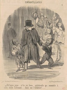 Ach! Tati, tati...tady je krásný... od Honoré Daumier