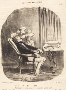 Ach! tím... tím lépe... to dokazuje, že přichází! od Honoré Daumier