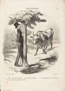 Oh!... bestie s rohy... od Honoré Daumier