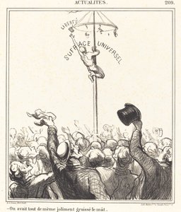 Měli jsme...pěkně namazaný stěžeň od Honoré Daumier