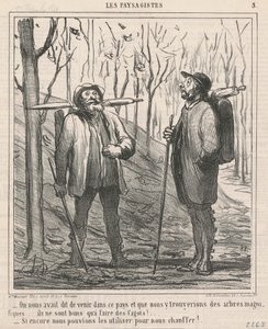 Bylo nám řečeno, abychom přijeli do této země... od Honoré Daumier