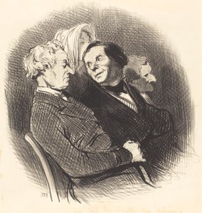 Hlásíme se akcionářům od Honoré Daumier
