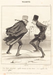 Jedenáct stupňů Celsia! od Honoré Daumier