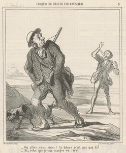 Kam jdeš? od Honoré Daumier