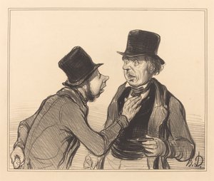 Ano, pane, nejste z Paříže... od Honoré Daumier