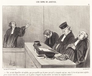 Ano, chceme toho sirotka okrást... od Honoré Daumier