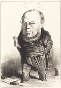 P. J. Proudhon od Honoré Daumier