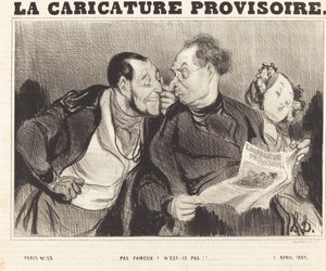 Neslavný? Není to ono!!... od Honoré Daumier
