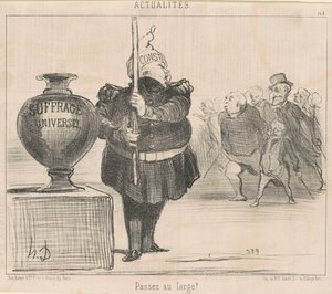 Jděte do šířky! od Honoré Daumier