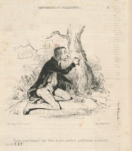 Chudák mladý muž! od Honoré Daumier