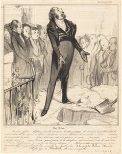 Synovská zbožnost od Honoré Daumier