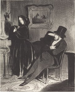 Častěji než tě vozím... na ples... od Honoré Daumier