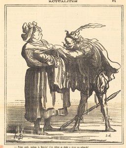 Opatrujte se, paní většina! od Honoré Daumier
