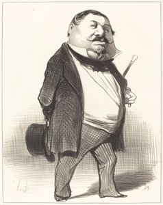 Princ Lucien Murat od Honoré Daumier