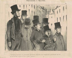 Hygienická a sentimentální procházka... od Honoré Daumier