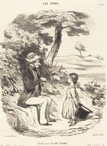 Když máte otce vtipálka od Honoré Daumier