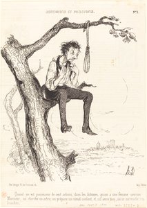 Když vlastníte sto akcií... od Honoré Daumier