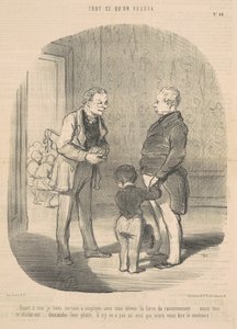 Pokud jde o mě, chci použít... sílu uvažování od Honoré Daumier