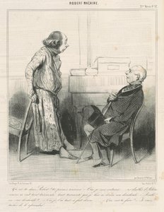 Co je s tebou, Roberte? ... od Honoré Daumier