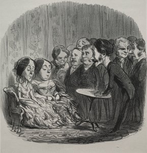 Rapující duchové od Honoré Daumier