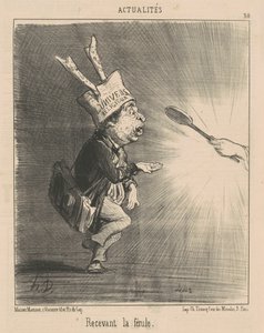 Příjem ferule od Honoré Daumier