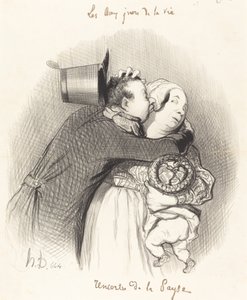 Setkání země od Honoré Daumier