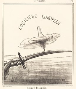 Obnoveno z Japonců od Honoré Daumier