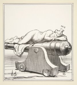 Obnoveno Turenne, z Actualites od Honoré Daumier