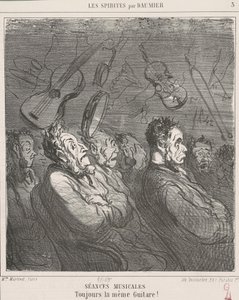 Hudební sezení od Honoré Daumier